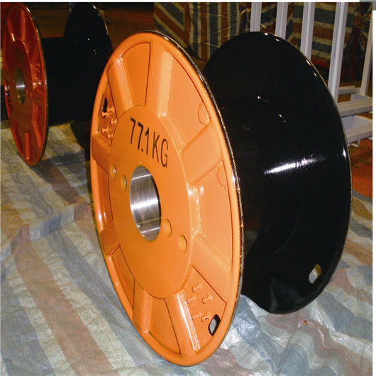 Double Layer High Speed Bobbin , Non Ferrous Cable Parts And Accessories
