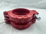 Truck Mounted Concrete Pump Truck Parts Carbon Steel 5 Inch Pipe Clamp