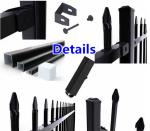 Top Industrial Garrison Steel Iron Fence 2400mm (H) x 2100mm (W)