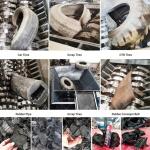 Waste Truck Car Tire Tyre Recycle Recycling Machine Plant Line Double Shaft Tire