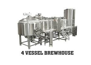 Wholesale Mirror SUS304 Large Brewing Equipment 2MM PU Insulation With Steam / Electric Heating from china suppliers