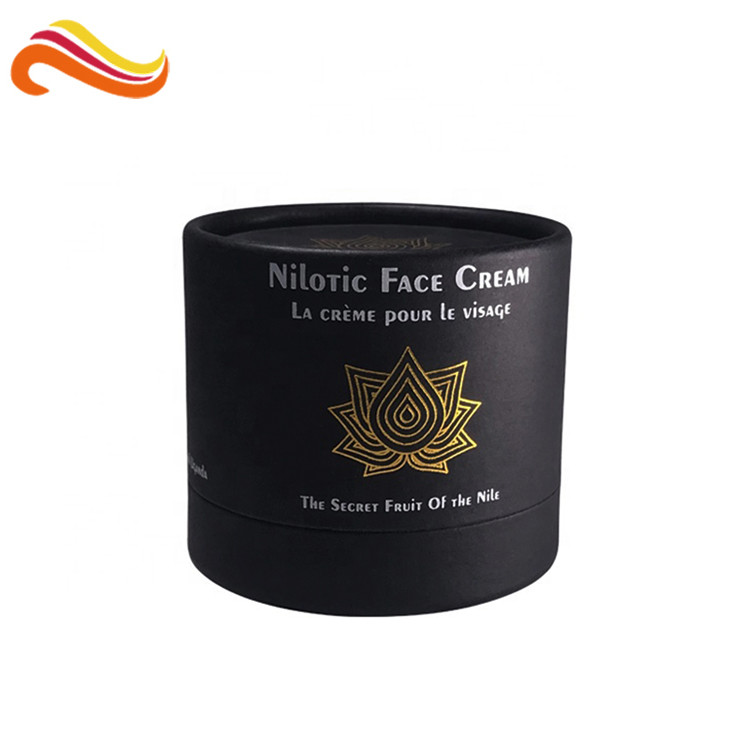 PMS Matte Cardboard Cylinder Perfume Packaging Box