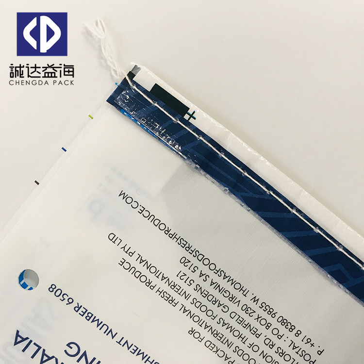 Transparent Lamianted BOPP Woven Bags 25kg 50kg Waterproof For Food Feed