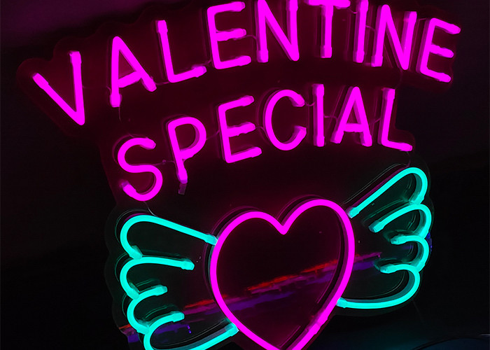 Valentine special custom neon sign Super Bright Neon Flexible Lights for lover Couples