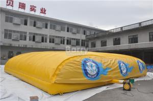 Wholesale Exciting Outdoor Inflatable Sports Games Inflatable Jump Air Bag For Skiing , Bike Jump Air Bag Stunt from china suppliers