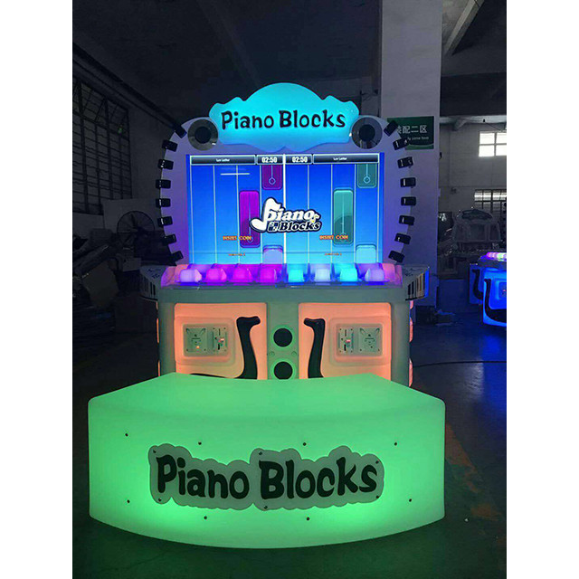 Kids Piano Drum And Music Arcade Game Machine Coin Operated 350w 110V
