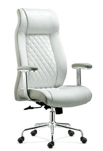 Wholesale Deluxe Ergonomic Executive Office Chair White For Big Boss Stylish Design from china suppliers