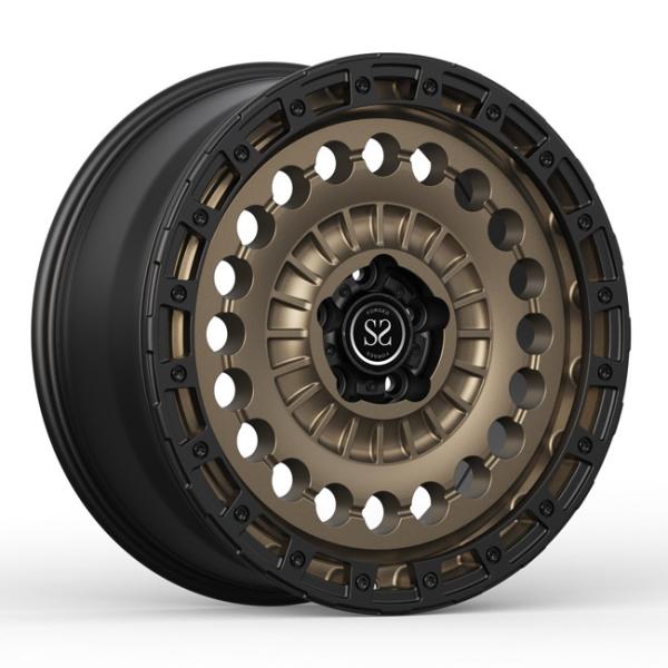 Off Road wheels 20inch 20x8.5 for Renge-Rover Discovery 5 Matte Bronze Black 4X4
