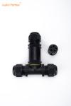 3 Channel 3 Poles IP68 Waterproof Cable Connector Outdoor 3 Pin Cable Connector