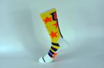 Sweat Absorbent Colorful Basketball Socks , Quick Dry Sporty Boys Basketball