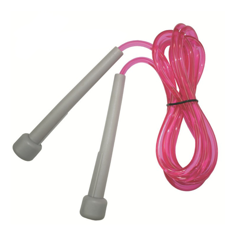 0.075kg Beginner Fitness Jump Ropes Plastic Skipping Speed Training For Adults
