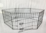 Metal Pet Exercise Fence Dog Cage Pet Playpen With 16 Panels or 8 Panels