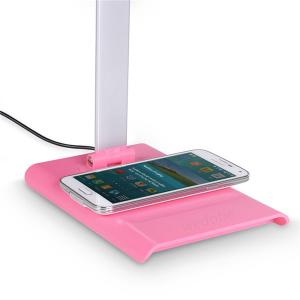 China New product rechargeable LED table desk lamp wireless phone charger for smart phone on sale