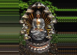 Wholesale Multiful Cups Tv Cabinet Buddha Water Feature Outdoor from china suppliers