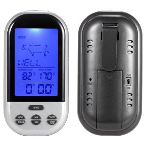 Wholesale LCD Wireless Barbecue Timer Food Cooking Thermometer Digital Probe Meat Thermometer BBQ from china suppliers