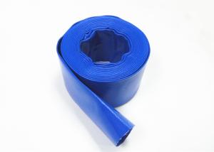 Wholesale Braided Layflat Fire Hose , Blue Heavy Duty Backwash Hose Good Flexibility from china suppliers