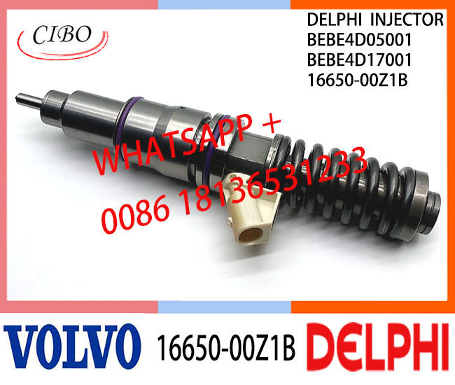 16650-00Z1B BEBE4D17001 Fuel engine Diesel Injector 16650-00Z1B BEBE4D05001 BEBE4D17001 E3 for NISSAN 12 LITRE