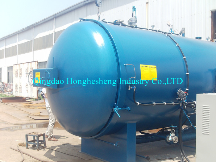4-12Tires Retreading Rubber Vulcanization Tank 1600*2500mm 4000*8500mm