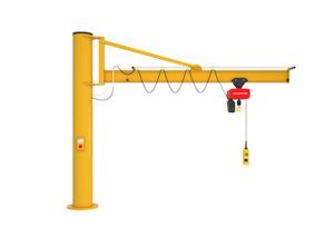 Wholesale Industrial BZ Model Free Standing Jib Crane Lifting Equipment from china suppliers