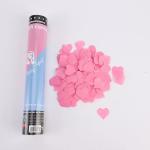30cm Pink confetti cannons for sale, gender reveal confetti cannon