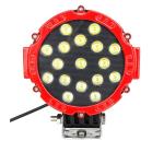 51W 12V 24V Offroad 17pcs LED Driving Lamps SUV Forklift