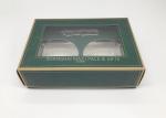 Window Folding Cardboard Gift Boxes Hot Stamp Custom Printed Blister Stage