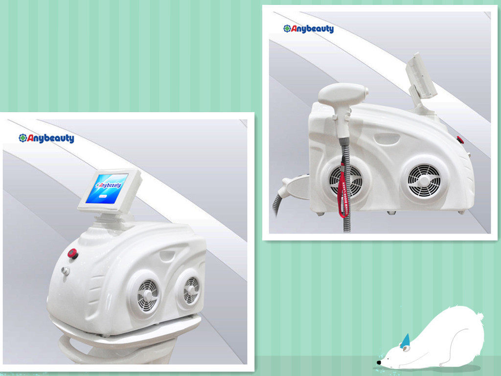 Painless 808nm Diode Laser Hair Removal 28kg With 15 * 15mm Spot Size