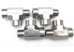 Ss304 Ss316 High Pressure 10000psi Threaded Pipe Tee