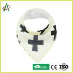 OEM 100% organic cotton Waterproof Bibs For Baby Boy And Girl