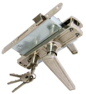 Wholesale Sturdy Construction Mortise Lockset 35 - 60mm Door Thickness Keyed Mortise Exterior Lock Set from china suppliers