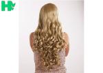 Attractive Design Synthetic Hair Wigs \ Non - Remy Hair Blonde Color