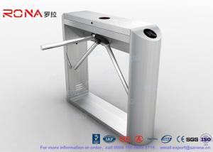 China ID / IC Access Control Tripod Turnstile Gate , Standard Automatic Systems Turnstiles on sale