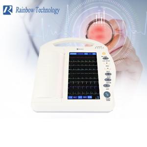Wholesale ISO Ekg Electrocardiogram Medical Ecg Machine 10.1 Inch 12 Channel 12 Lead from china suppliers