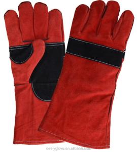 Wholesale Full Lining Elbow Length Heat Protection Gloves TIG Welding 250C 482F from china suppliers