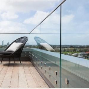Wholesale Construction Decoration Tempered Laminated Glass Balustrades with Aluminium Frameless from china suppliers