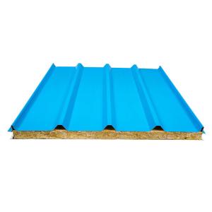 Wholesale Interior Basalt Rock Wool Sandwich Panel Mineral Wall Panels Fiberglass Insulation from china suppliers