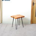 Living Room Foldable Iron Feet Nordic Style 4CM Fir Coffee Table
