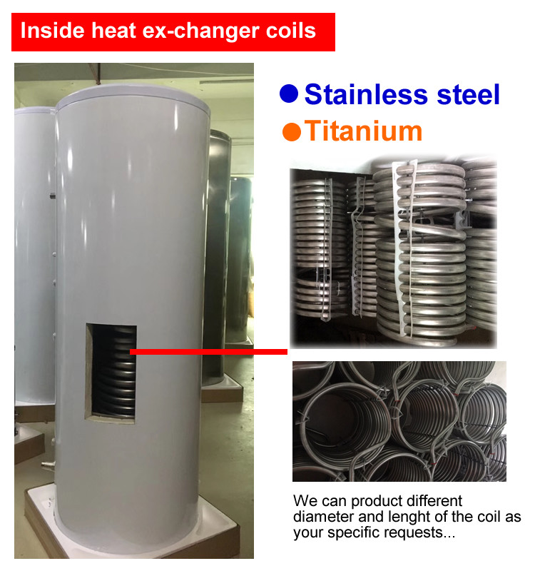Vertical / Horizontal Stainless Steel Hot Water Tank For Heating And Filtration