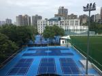 Cushion Surface Acrylic Tennis Court Floor Colorful 3mm Thickness