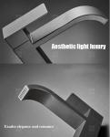 Gray Single Cooling Bathroom Basin Faucet Countertop Washtable Household Balcony