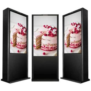 Wholesale 75 inch Outdoor Touch Screen Kiosk / Android Based Standing Digital Signage from china suppliers