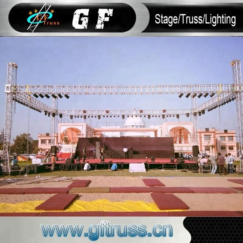Outdoor Stage Lighting Aluminum Roof Truss For Line Array