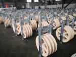 30 - 150KG Large Diameter Rope Pulley Conductor ACSR500 Heavy Duty Wire Rope
