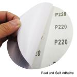 Aluminum Oxide 80 Grit Cleaning Scouring Pads Sanding Discs 6 Inch