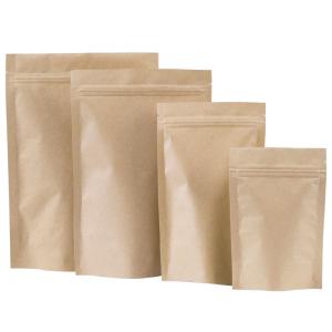 Wholesale Food Grade Zipper Cpp Printed Kraft Paper Pouches from china suppliers