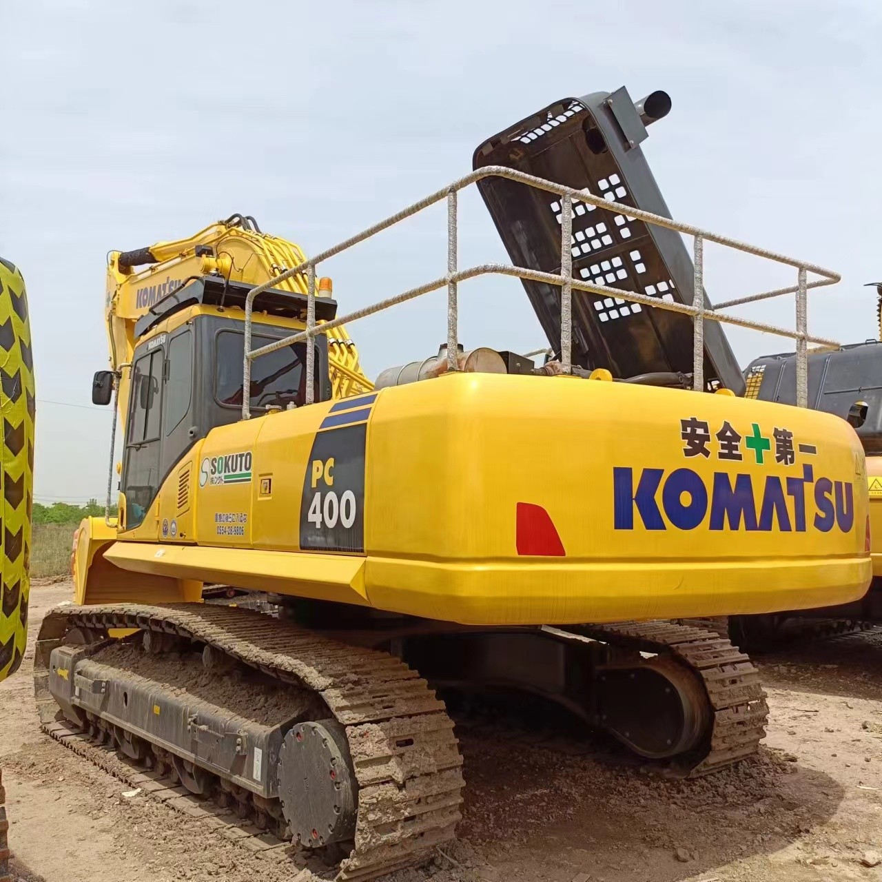 Komatsu PC400-7 Original Excavator 40 Tons Digger Machine Large Construction Machinery