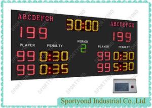 Wholesale Single Sided Display Handball Scoreboard Led Ultra Bright , Red Yellow Green from china suppliers