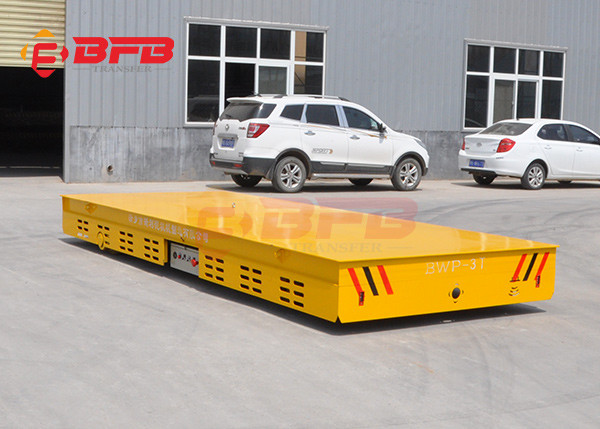 Precast Concrete Trackless Transfer Cart For Material Handling Customized Color