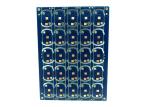 Blue Solder Mask Immersion Gold FR4 Rigid Prototype PCB Board