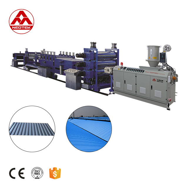 Automatic PVC Roofing Tile Extrusion Line for Durable and Long-Lasting Tiles